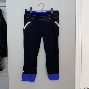 Athleta Capri Cropped Yoga Pants